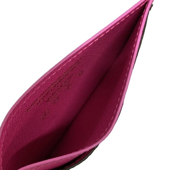 Auth LOUIS VUITTON Porte Cult Sample M13439 Monogram Pink Monogram Panda - Picture 3 of 9